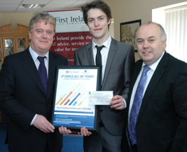 PR First Ireland DBS Student Entrepreneur of the Year Award 2011 winner